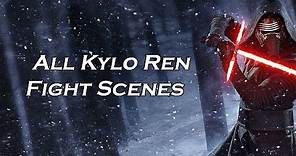 Kylo Ren Fight Scenes | Stars Wars Episodes 7-9