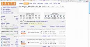 How to Find Cheap Flights Using Kayak.com - Part 1 of 3 in Finding Cheap Flights Series