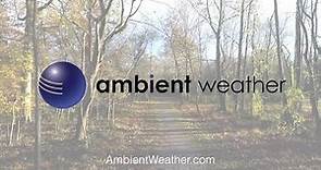 Ambient Weather for Outdoor Activities