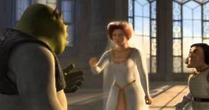 Escena Graciosa de ''Shrek 1''- El Ogro se enamora de la Princesa