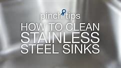 How to Clean Stainless Steel Sinks