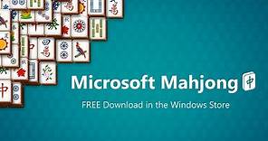 Microsoft Mahjong Windows 10 Game Trailer