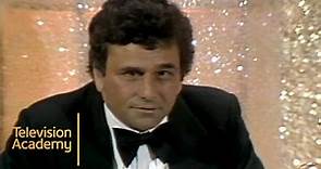 Peter Falk Wins Outstanding Lead Actor in a Drama Series for COLUMBO | Emmys Archive (1976)