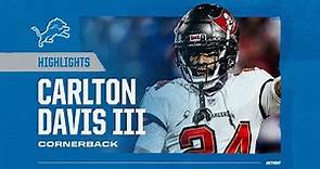 Carlton Davis III Highlights | Detroit Lions