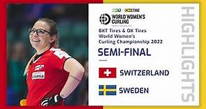 Switzerland v Sweden - Highlights - BKT Tires & OK Tire World Women's Curling Championship 2022