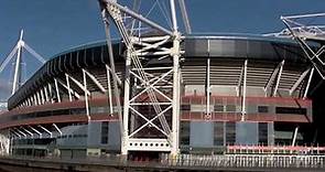 Outside the Millennium (Principality) Stadium - Cardiff, Wales
