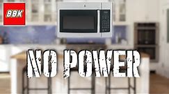 How to Fix a GE Over the Range Microwave Stopped Working - Will Not Power On - No Power JVM3160RF3SS
