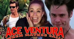 Ace Ventura is King of the Jungle in *ACE VENTURA 2: WHEN NATURE CALLS*