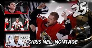 A Tribute To Chris Neil - Some Of His Best Fights, Hits, And Goals.