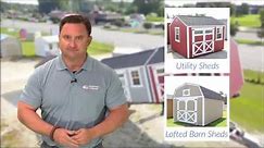 UTILITY SHED VS. LOFTED BARN SHED - BENEFITS OF BOTH