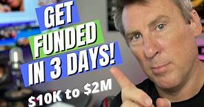 How To Get Business funding In 3 Days! | Small Business & Self Employed