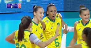 Ana Paula Borgo: One Of Brazil's Top Spikers In The VNL!