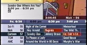 Time Warner Cable Channel Guide - 6/30/2000 (Reupload)