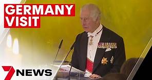 Germany rolls out red carpet for King Charles and Queen Consort Camilla | 7NEWS