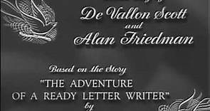 A Letter for Evie 1946 title sequence