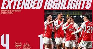 EXTENDED HIGHLIGHTS | Arsenal vs Newcastle United (4-1) | All goals, saves, skills & more!