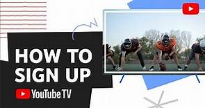 How to Sign Up for YouTube TV - US Only