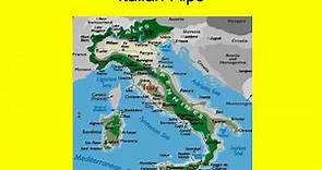 Geography of Italian Peninsula
