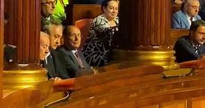 Schifani e Gianni Letta assistono alla commemorazione di Berlusconi al Senato dalla tribuna