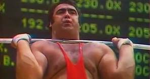 Vasily Alekseyev — 1975 World Weightlifting Championships.