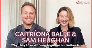 Caitríona Balfe & Sam Heughan Talk 'Outlander' Memories & Why They Can't Wait for Balfe to Direct