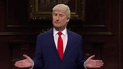 SNL Cold Open Clip: Trump Defends His Trading Cards