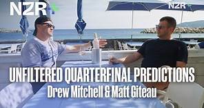 Rugby Royalty Speaks: Drew Mitchell & Matt Giteau's Unfiltered Quarterfinal Predictions