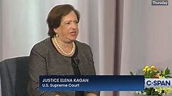 Justice Elena Kagan on Supreme Court Ethics