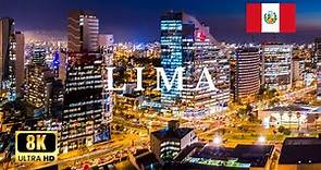 ▶️ LIMA, Peru 🇵🇪 | by Drone Footage | 8K ULTRA HD
