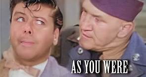 As You Were (1951) Army comedy | Joe Sawyer, William Tracy, Russell Hicks