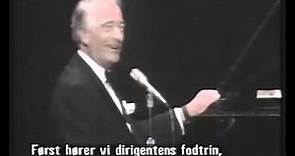 Victor Borge "Singing" Opera