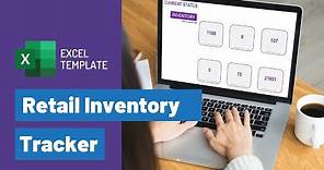 Manage Retail inventory using Free Excel Template - Stock Management Simplified