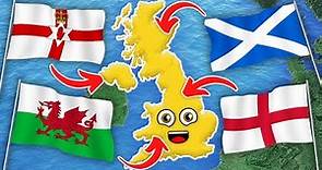 Geography of the United Kingdom | N. Ireland, Scotland, England & Wales | Countries of the World