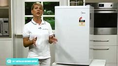 Midea MF92W 92L Upright Freezer appliance overview by product expert - Appliances Online