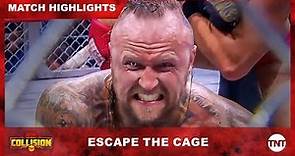 Escape the Cage Creates Chaos [CLIP] | AEW Collision | TNT