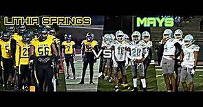 Lithia Springs High School vs Mays High School (Full Game Highlights 2022)
