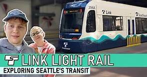 Riding LINK Light Rail in Seattle for the First Time