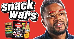 Patrice Evra Tries British And French Snacks | Snack Wars | @LADbible
