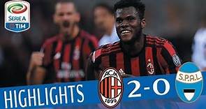 Milan - Spal - 2-0 - Highlights - Giornata 5 - Serie A TIM 2017/18