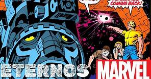 The eternals #1 Marvel Comics , la historia de los Eternos