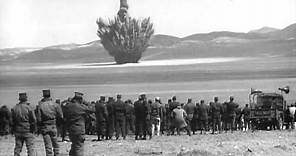 Atomic Bomb Explosion Test Footage : The 1950s Atom Soldier - CharlieDeanArchives