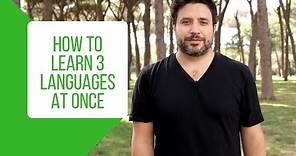 How to Learn 3 Languages at Once (My Personal Routine)
