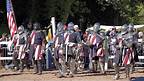Medieval Knights Team USA v England 16v16 at Scone Palace, Scotland for IMCF 2018 World Championship