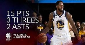 JaMychal Green 15 pts 3 threes 2 asts vs Lakers 2023 PO G2