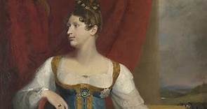 CARLOTA DE GALES, primera esposa de Leopoldo I de Bélgica
