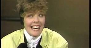 Diane Keaton on Letterman, January 24, 1985