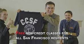 Welcome to City College of San Francisco 2018-2019
