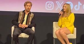 BARBIE (2023) Q&A with Margot Robbie, Ryan Gosling and America Ferrera