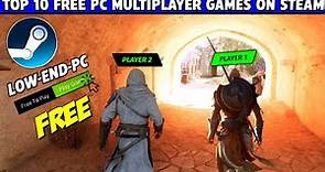 TOP 10 Free Multiplayer PC Games on Steam for Low End Pc | [ Play with Friends]
