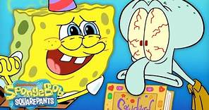 SpongeBob Celebrates His Friendship with Squidward! 💛 | "Friendiversary" Full Scene | SpongeBob